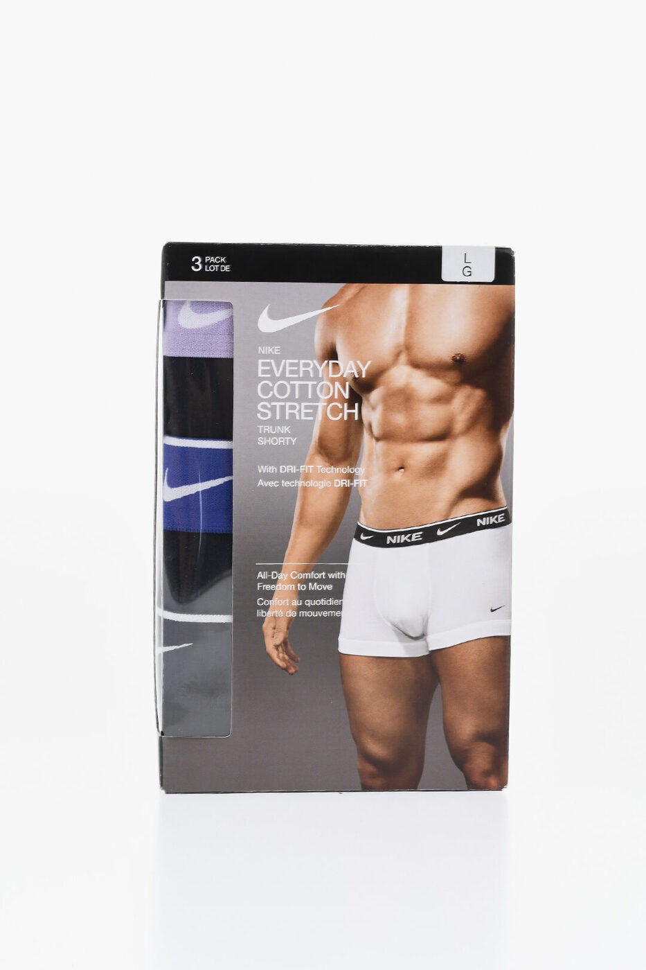 ʥ NIKE   Underwear DRI-FIT 3 PAIRS BOXERS SET WITH MONOGRA...