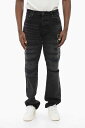 アミリ AMIRI デニム メンズ Jeans EMBROIDERED VARSITY EAGLE REGULAR FIT DENIMS 22CM PS24MDF006 0 051 関税 送料無料 ラッピング無料 2020SS dk