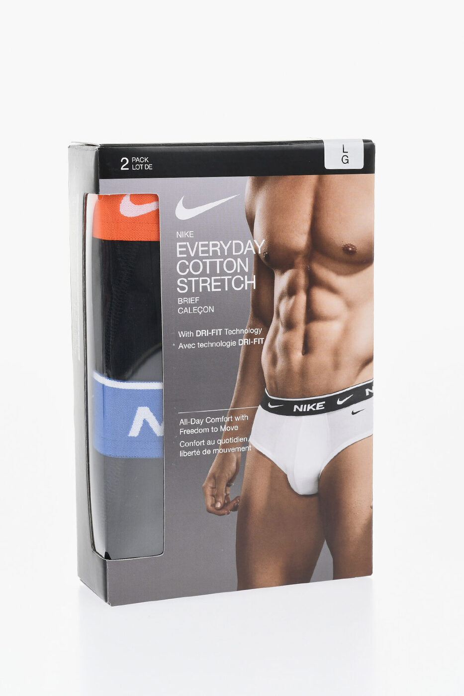 ʥ NIKE   Underwear STRETCH COTTON 2 PAIRS BRIEF SET WITH M...