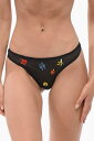 ディースクエアード DSQUARED2 アンダーウェア レディース Underwear MESH THONG SLIP WITH PATCHES D8L294090 ISA01 NERO 関税 送料無料 ラッピング無料 2020AW dk