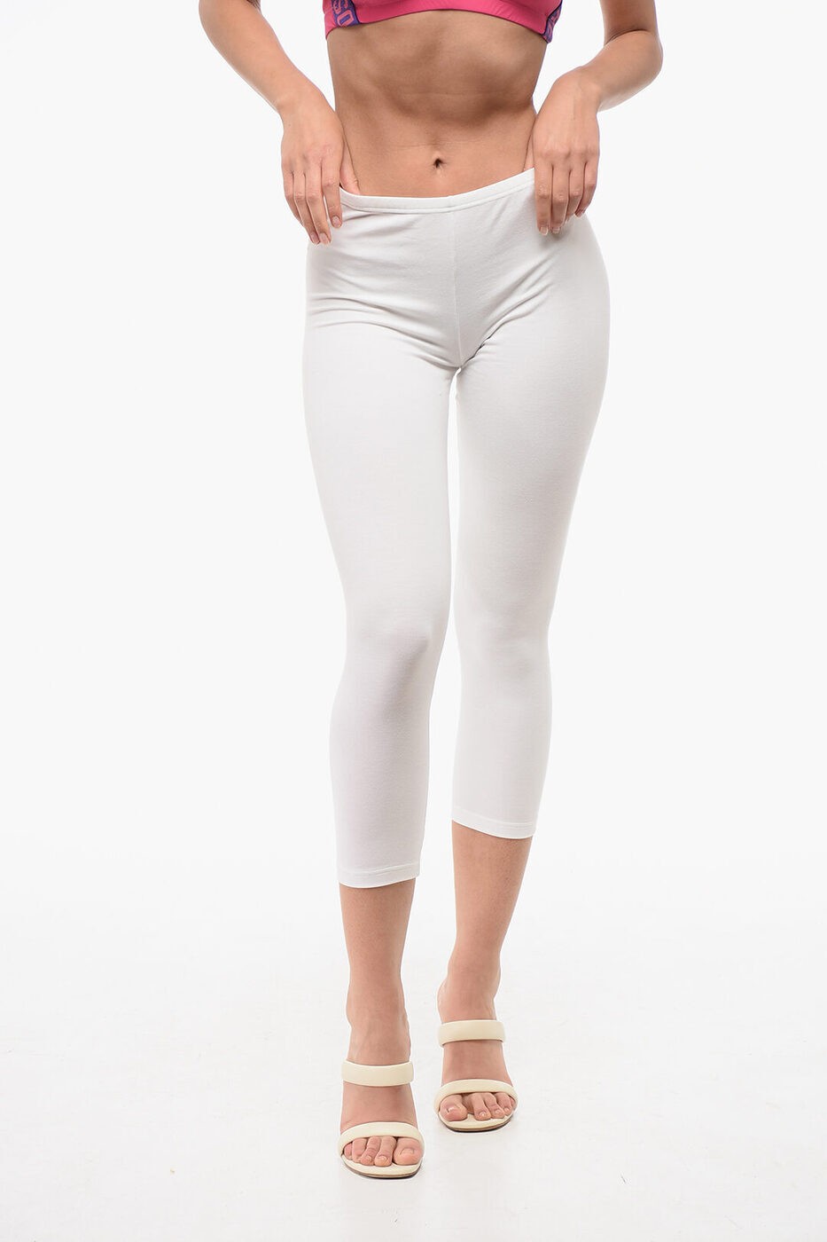 【最大10,000円OFFクーポン!!】 ディースクエアード DSQUARED2 アンダーウェア レディース Underwear COTTON BLEND ICON LEGGINGS D8N335530 ISA01 110 関税 送料無料 ラッピング無料 dk(4)