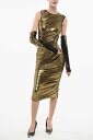 【土日限定1000円OFF】 ドルチェ&ガッバーナ DOLCE&GABBANA ワンピース ドレス レディース Dresses LAMÈ FABRIC DRAPED SHEATH DRESS WITH REMOVABLE SLEEVES F6DJUT FURMQ S0997 関税 送料無料 ラッピング無料 2020AW dk