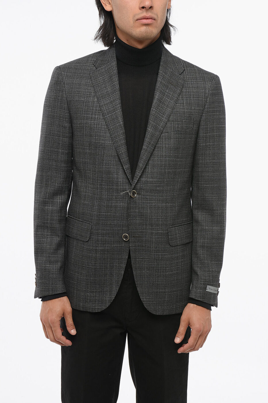 ˥Υ˥ NINO DANIELI եޥ   Formal Outfits WOOL BLEND SINGLE BLA...