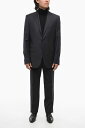 コルネリアーニ CORNELIANI フォーマル スーツ メンズ Formal Outfits VIRGIN WOOL REFINED SUIT WITH FLAP POCKETS 847Z2Z 9867504 001 関税 送料無料 ラッピング無料 2020AW dk