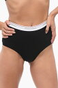 ディースクエアード DSQUARED2 アンダーウェア レディース Underwear RIBBED HIGH WAIST SLIP D8L283690 ISA01 010 関税 送料無料 ラッピング無料 dk