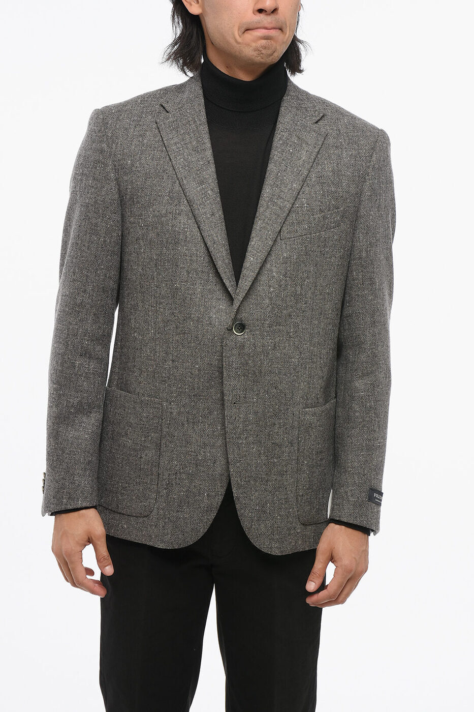 FULL TIME եޥ   Formal Outfits SINGLE BREASTED WOOL BLAZER WIT...