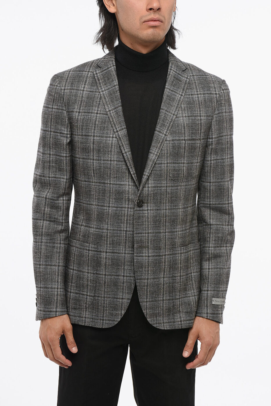 ˥Υ˥ NINO DANIELI եޥ   Formal Outfits CHECKERED MOTIF WOOL ...