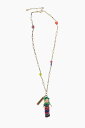 【1000円OFFクーポン配布中!】 ディースクエアード DSQUARED2 ジュエリー レディース Jewelry GOLD EFFECT CHAIN TBD 09 NECKLACE WITH BABY DOLL NEW0168 37205395 F215 関税 送料無料 ラッピング無料 dk