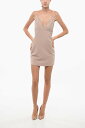 【本日ポイント4倍!!】 エリザベッタ フランキ ELISABETTA FRANCHI ワンピース ドレス レディース Dresses SLIP DRESS WITH JEWELED STRAPS AB02316 Q83 関税 送料無料 ラッピング無料 2020AW dk