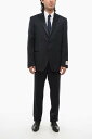 コルネリアーニ CORNELIANI フォーマル スーツ メンズ Formal Outfits CC COLELCTION VIRGIN WOOL SIDE VENTS PEAK LAPEL BELT LOOPS 3 258335 2538150 001 関税 送料無料 ラッピング無料 2020AW dk
