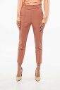 エリザベッタ フランキ ELISABETTA FRANCHI ズボン パンツ レディース Trousers 4 SETTENTIALS CIGARETTE PANTS WITH PLEATS PA38711 136 関税 送料無料 ラッピング無料 2020AW dk