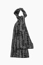 【三連休限定1000円OFF】 ディースクエアード DSQUARED2 ハイテクアクセサリー ファッション小物 メンズ Hi-Tech Accessories ALL-OVER LOGO WOOL SCARF KNM0128 01W06761 M481 関税 送料無料 ラッピング無料 2020AW dk