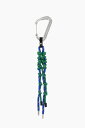 【三連休限定1000円OFF】 ディースクエアード DSQUARED2 ハイテクアクセサリー ファッション小物 メンズ Hi-Tech Accessories TWO-TONE FABRIC KEYRING WITH MAXI CARABINER KRM0075 37202405 M641 関税 送料無料 ラッピング無料 dk