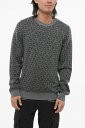 バルマン BALMAIN セーター ニットウェア メンズ Knitwear WOOL AND LINEN CREW-NECK SWEATER WITH ALL-OVER MONOGRAM YH0KD000KB03EEC 関税 送料無料 ラッピング無料 2020AW dk