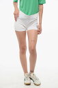 【土日限定1000円OFF】 エンポリオ アルマーニ EMPORIO ARMANI ズボン パンツ レディース Trousers EA7 EMPORIO SOLID COLOR STRETCH FABRIC SHORTS WITH CONTRASTI 8NTN51 TJGBZ 1100 SHORTS 関税 送料無料 ラッピング無料 2020SS dk