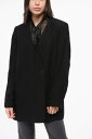 ガニー GANNI スーツジャケット スーツ ジャケット レディース Suit Jackets TEXTURED FABRIC 1 BUTTONS BLAZER WITH PADDED STRAPS F9395 099 関税 送料無料 ラッピング無料 2020AW dk