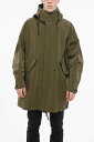 ドルチェ&ガッバーナ DOLCE&GABBANA トレンチ コート メンズ Coats and Trench HOODED NYON PARKA WITH HIDDEN CLOSURE G046KT FUS1W M3727 関税 送料無料 ラッピング無料 2020AW dk