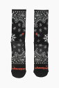 【15,000円以上1,000円OFF!!】 SCRIMMAGE スクリメージ アンダーウェア BANDANA NERO メンズ EMBROIDERED BANDANA SOCKS 【関税・送料無料】【ラッピング無料】 dk