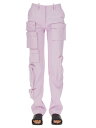 【本日ポイント4倍!!】 オフホワイト OFF WHITE ズボン パンツ レディース Trousers 251364 LILAC 関税 送料無料 ラッピング無料 2022AW el