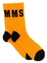 エムエスジーエム MSGM 靴下 ソックス メンズ オレンジ Socks 283207 ORANGE 関税 送料無料 ラッピング無料 2023SS el