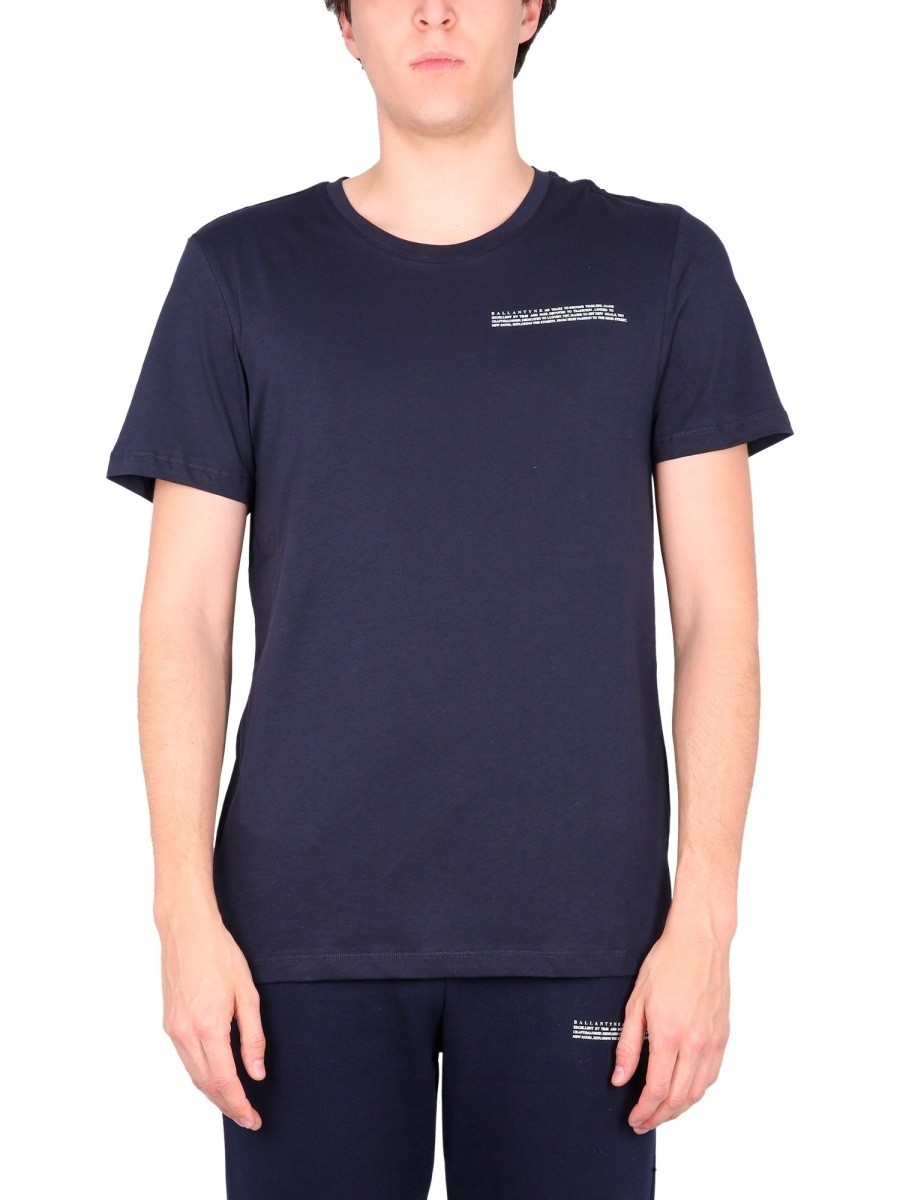 【土日限定クーポン配布中！】 BALLANTYNE バランタイン ブルー BLUE Tシャツ メンズ 春夏2023 290006 【関税・送料無料】【ラッピング無料】 el