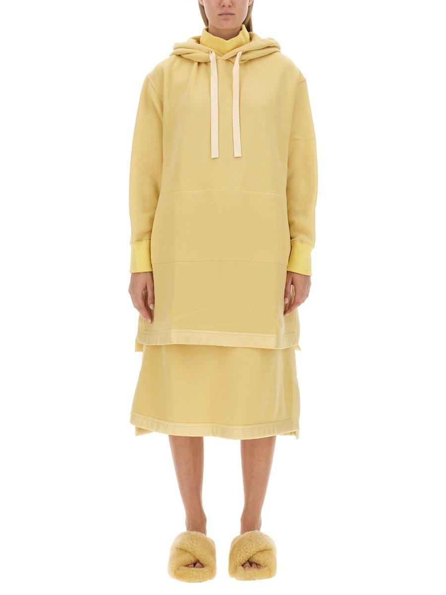 【土日限定クーポン配布中！】 JIL SANDER ジルサンダー イエロー YELLOW トレーナー レディース 秋冬2..