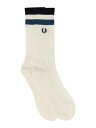 フレッド ペリー FRED PERRY 靴下 ソックス メンズ ホワイト Socks 289898 WHITE 関税 送料無料 ラッピング無料 2023SS el