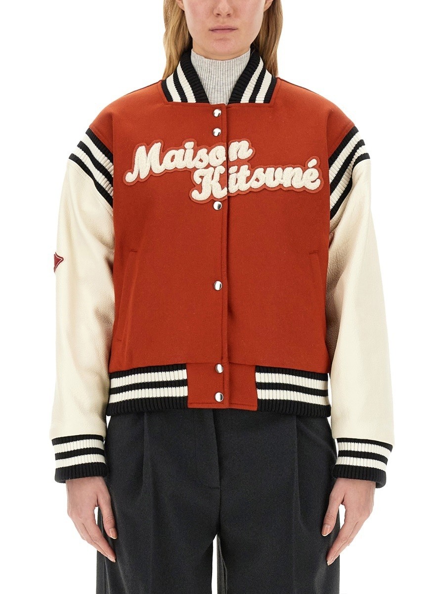 MAISON KITSUNE メゾン キツネ レッド RED ジャケット レディース 秋冬2023 296047 【関税・送料無料】【ラッピング無料】 elのサムネイル