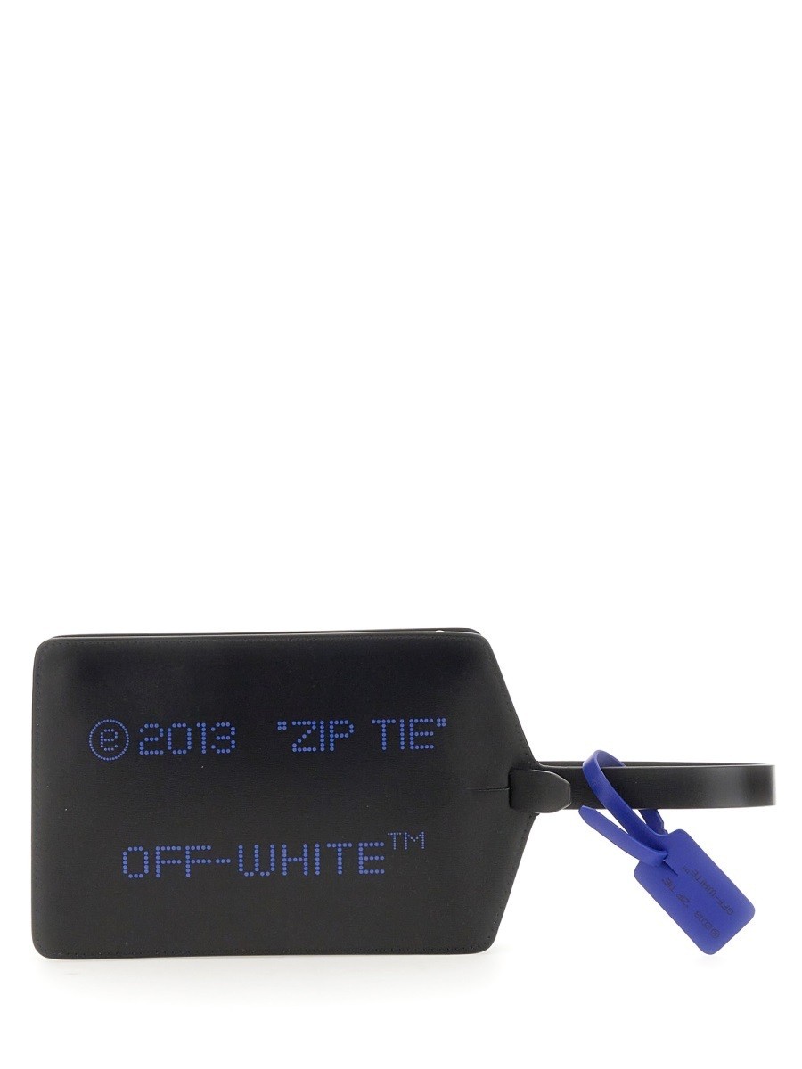 OFF WHITE オフホワイト ブラック BLACK クラッチバッグ レディース 秋冬2023 297173 【関税・送料無料】【ラッピング無料】 el