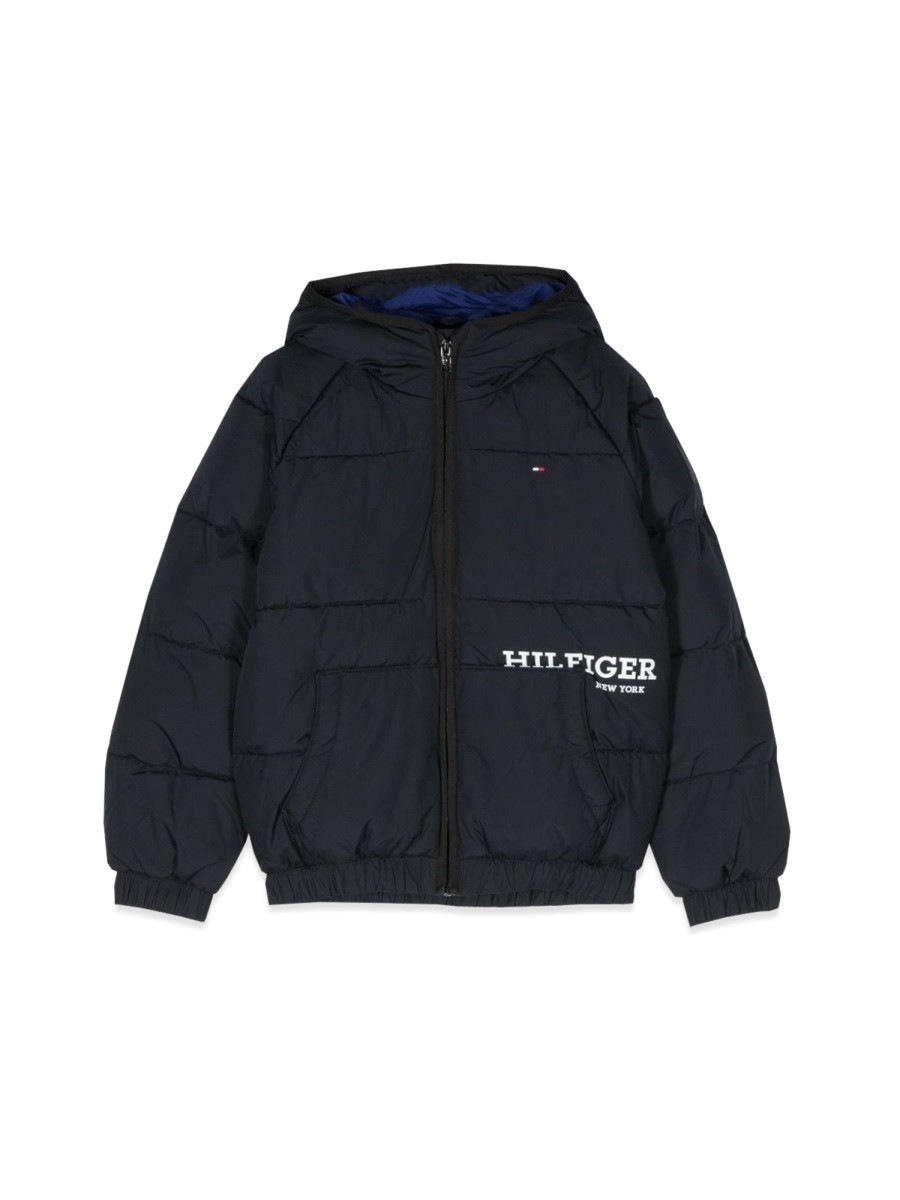 【毎月1日はエントリーでポイント3倍！】 TOMMY HILFIGER トミー ヒルフィガー ブルー BLUE ジャケット..