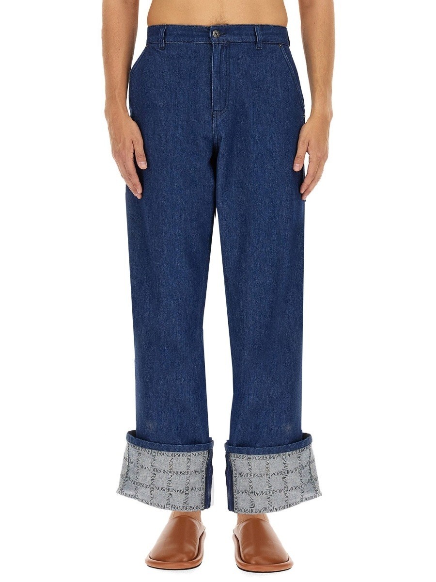 ジェイ ダブリュー アンダーソン J.W. ANDERSON デニム メンズ ブルー Jeans 296462 BLUE 関税 送料無料 ラッピング無料 2023AW elのサムネイル