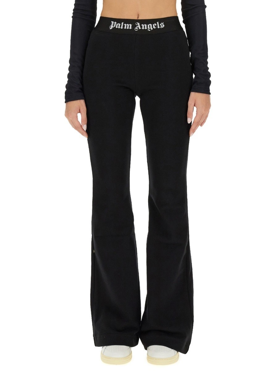 ѡ 󥸥륹 PALM ANGELS ܥ ѥ ǥ ֥å Trousers 300105 BLACK  ̵...