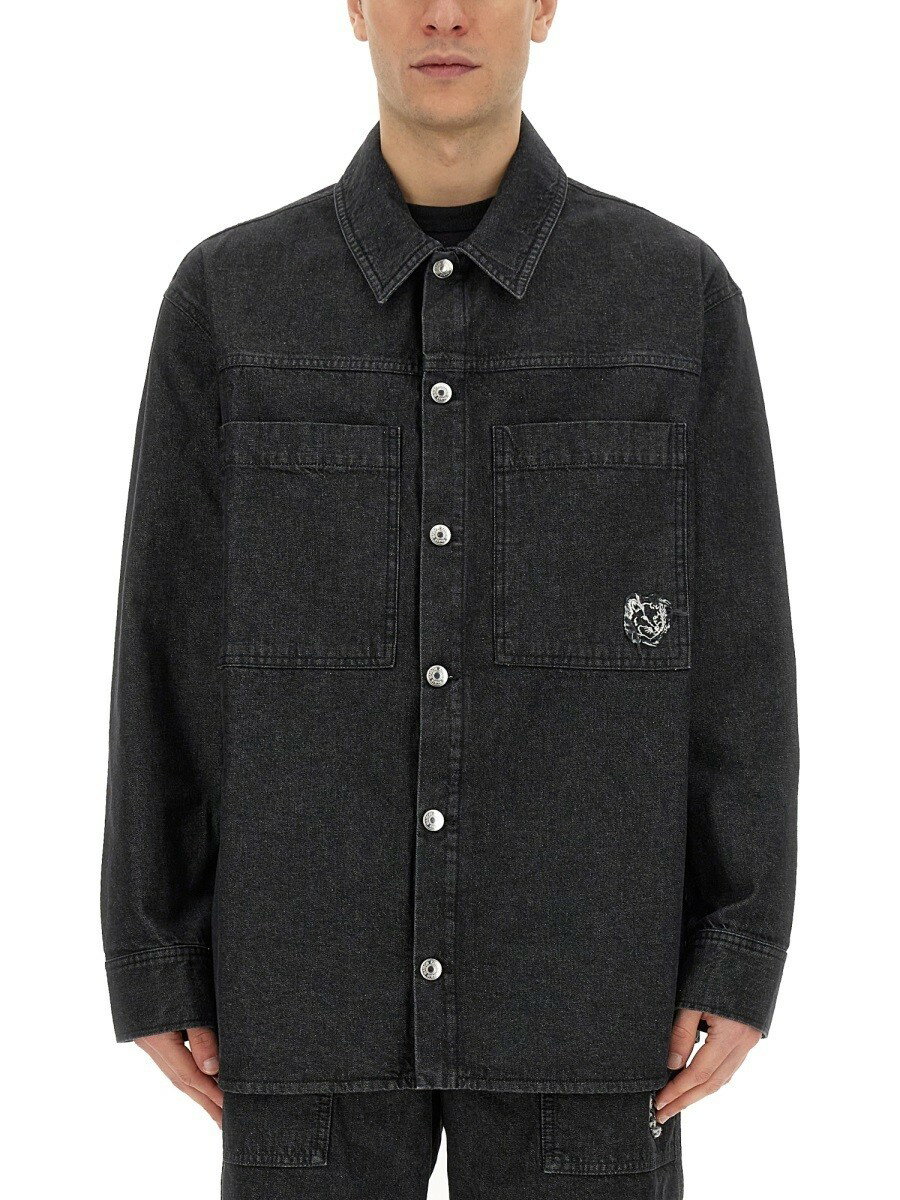 【土日限定クーポン配布中！】 MAISON KITSUNE メゾン キツネ ブラック BLACK ショーツ メンズ 秋冬2023 300249 【関税・送料無料】【ラッピング無料】 el