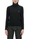 ヴィヴィアン・ウエストウッド VIVIENNE WESTWOOD セーター ニットウェア レディース ブラック Knitwear 298888 BLACK 関税 送料無料 ラッピング無料 2023AW el