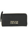 ヴェルサーチェ 財布（レディース） 【15,000円以上1,000円OFF!!】 VERSACE JEANS COUTURE ヴェルサーチェ・ジーンズ・クチュール ブラック BLACK 財布 レディース 秋冬2023 300407 【関税・送料無料】【ラッピング無料】 el