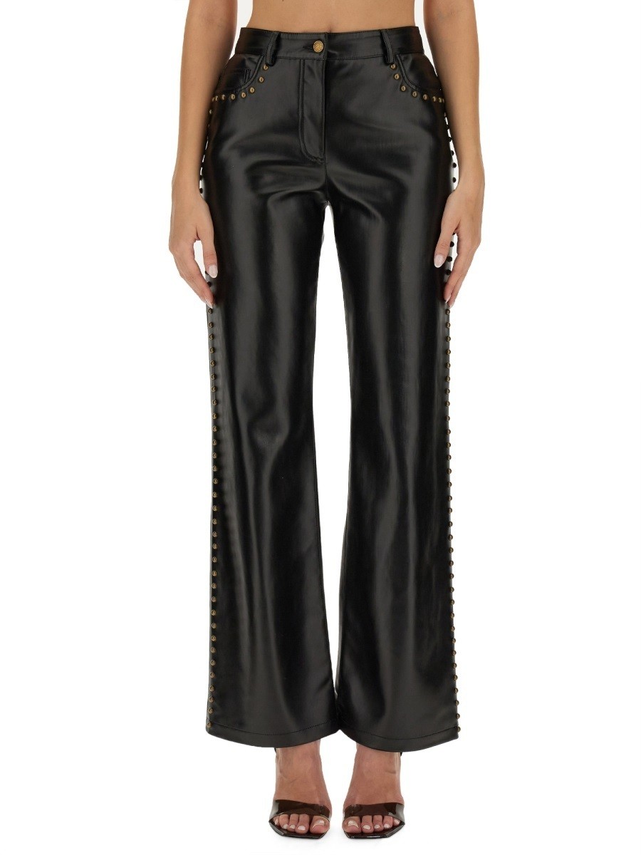 ݥȺ4!! ⥹  MOSCHINO JEANS ܥ ѥ ǥ ֥å Trousers 3...