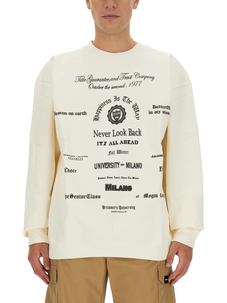 楽天市場】MSGM(カラーベージュ)(スウェット・トレーナー 楽天市場】MSGM(カラーベージュ)(スウェット・トレーナー