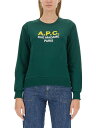 アー ペー セー A.P.C トレーナー レディース グリーン Sweatshirts 301068 GREEN 関税 送料無料 ラッピング無料 2023AW el