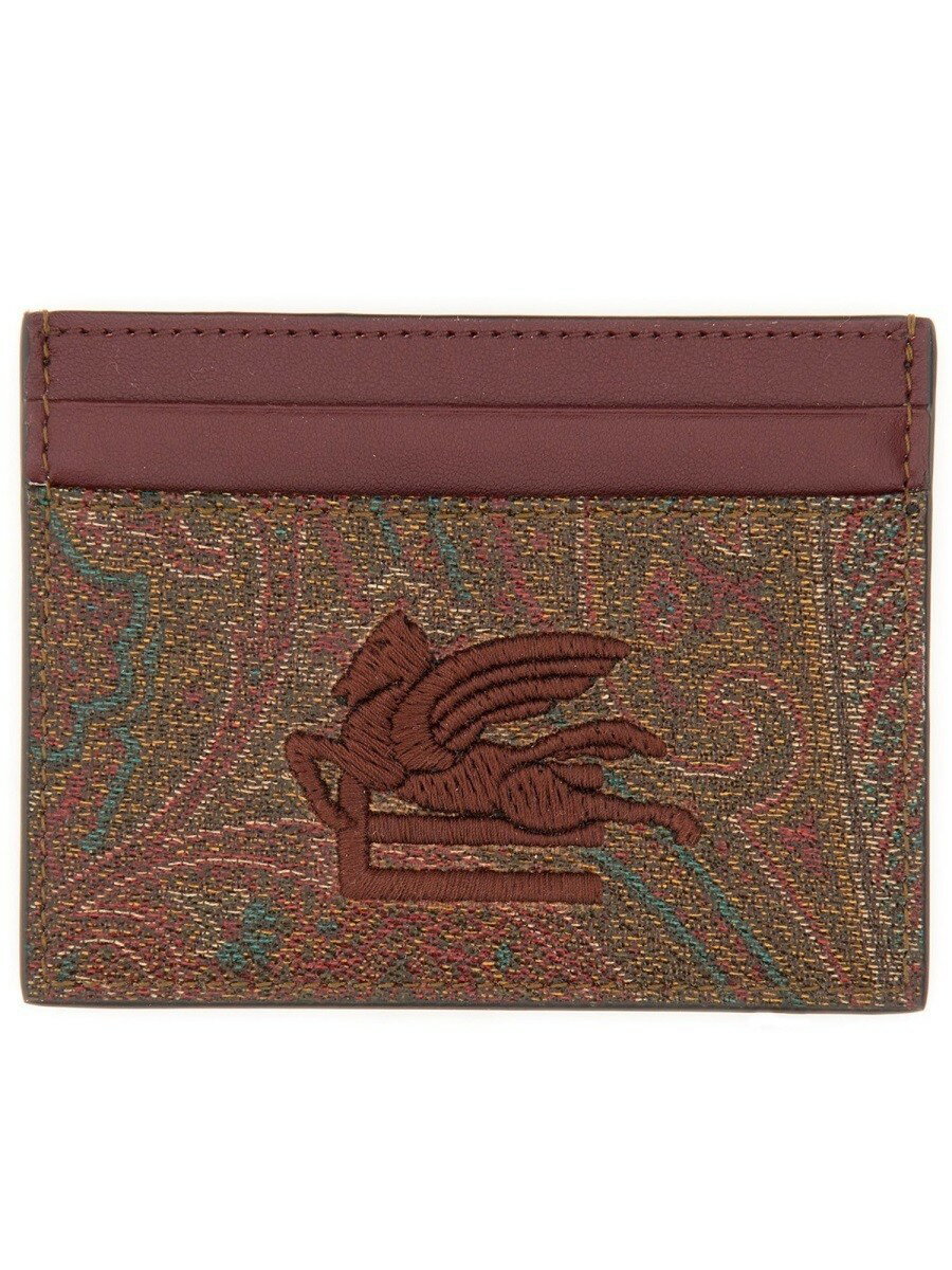 ETRO エトロ レッド BORDEAUX 財布 レディース 秋冬2023 306201 【関税・送料無料】【ラッピング無料】 el