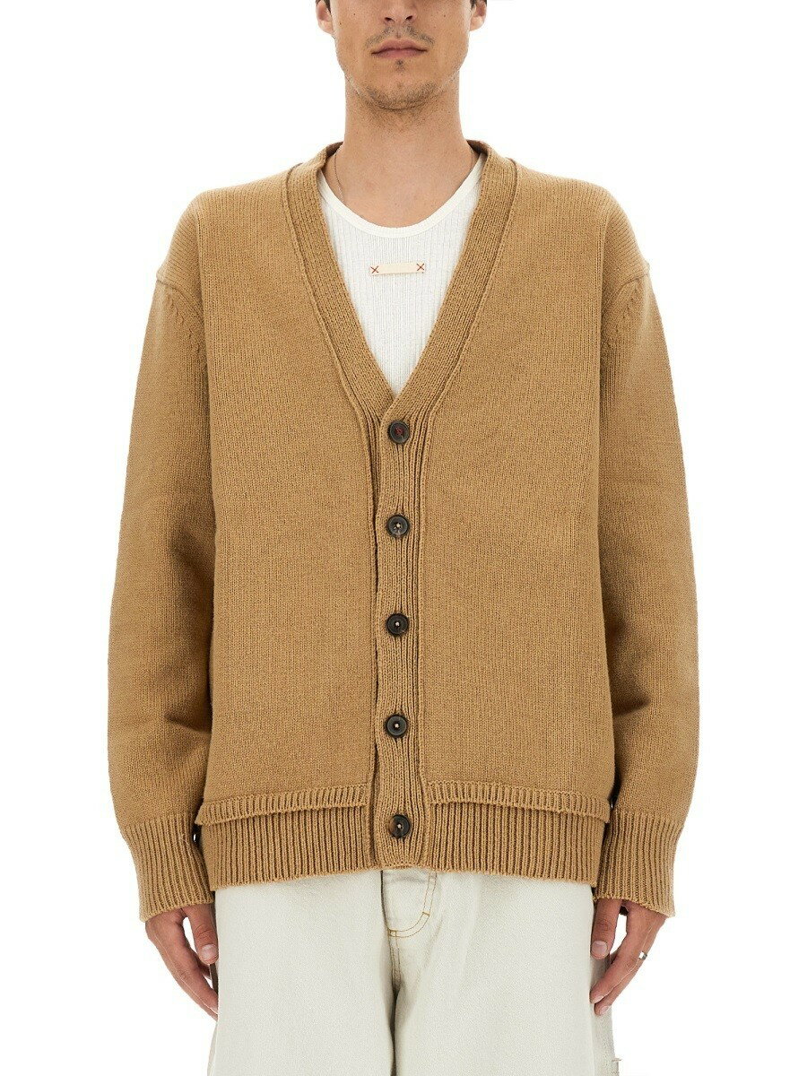 MAISON MARGIELA メゾン マルジェラ ベージュ BEIGE ニットウェア メンズ 秋冬2023 304382 【関税・送料無料】【ラッピング無料】 el