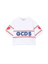 GCDS ジーシーディーエス ホワイト WHITE Tシャツ ガールズ 春夏2022 224071  el