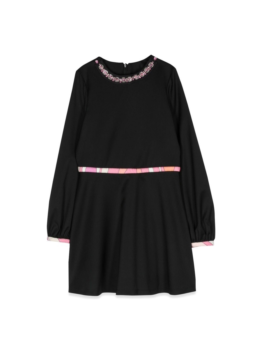 ץå PUCCI 󥰥ɥ쥹 ɥ쥹 륺 ֥å Long dresses 307206 BLACK  ̵ åԥ...
