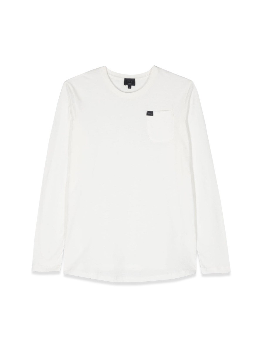 ե FAY ݥ ȥåץ ܡ ۥ磻 Polo shirts 306608 WHITE  ̵ åԥ̵ ...