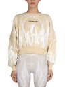 ヴィジョンオブスーパー VISION OF SUPER トレーナー レディース ベージュ Sweatshirts 235420 BEIGE 関税 送料無料 ラッピング無料 2022SS el