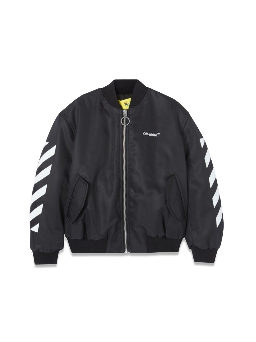 OFF-WHITE オフ ホワイト ブラック BLACK ジャケット ボーイズ 秋冬2022 259 ...