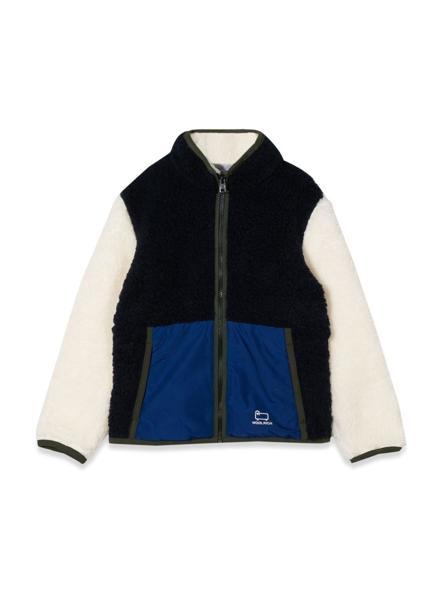 【毎月1日はエントリーでポイント3倍！】 WOOLRICH ウールリッチ ブルー BLUE ジャケット ボーイズ 秋..