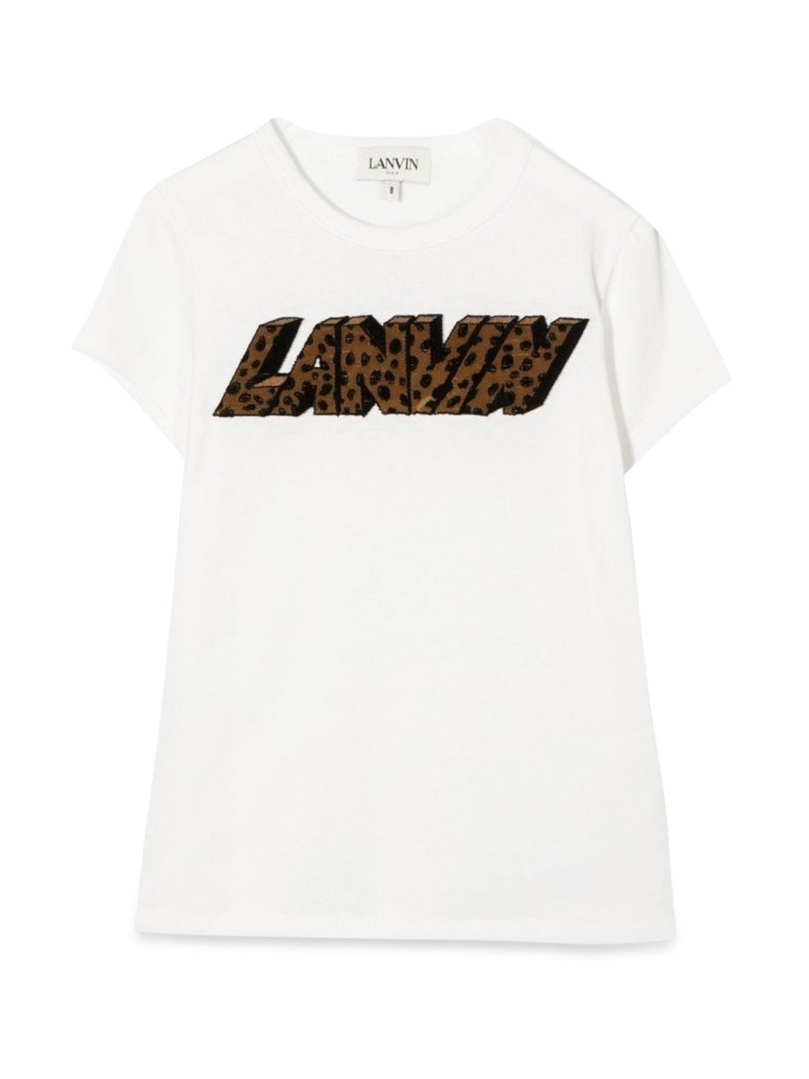 【本日0のつく日ポイント4倍 】 LANVIN ランバン Tシャツ ガールズ 秋冬2022 253262 【関税・送料無料】【ラッピング無料】 el