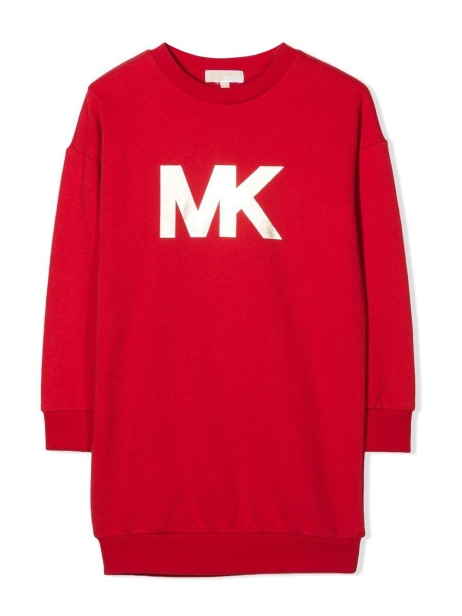 【土日限定クーポン配布中！】 MICHAEL KORS KIDS マイケル・コース レッド RED ドレス ガールズ 秋冬2..