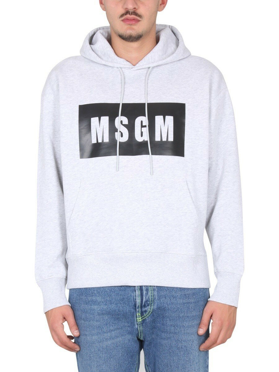 २ MSGM åȥ ȥ졼ʡ  졼 Sweatshirts 257930 GREY  ̵ ...