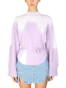 【本日ポイント4倍!!】 アティコ ATTICO トレーナー レディース Sweatshirts 254077 LILAC 関税 送料無料 ラッピング無料 2022AW el
